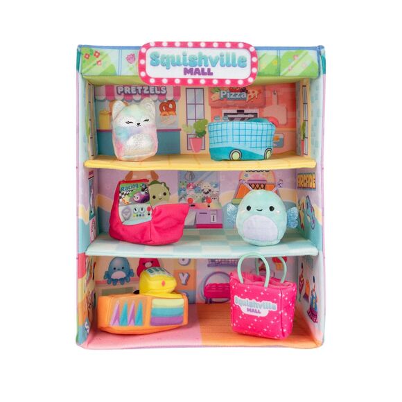 Squishmallows - Squishville Mall - 2" Mini Plush Playset - ft. Faith & Heather - Picture 4 of 7